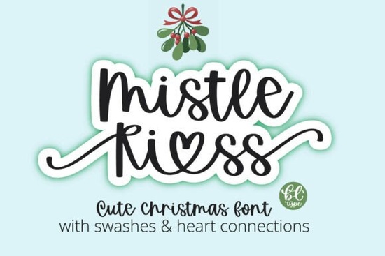 Mistle Kiss Font